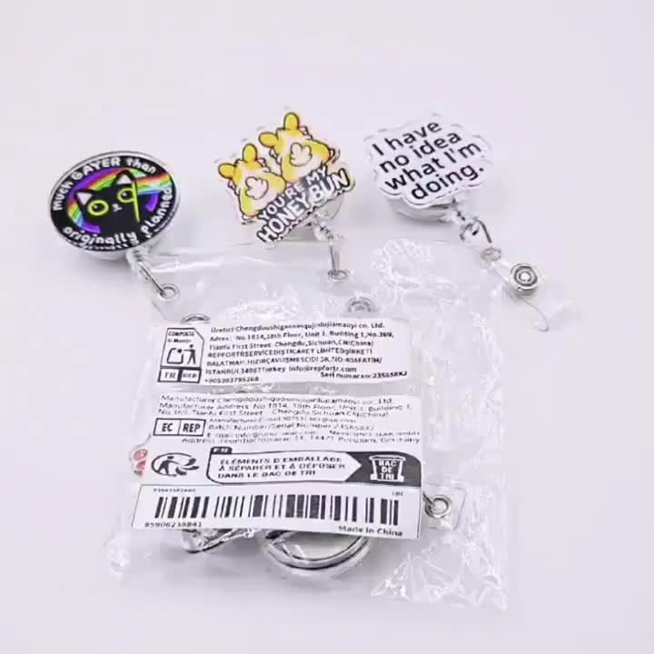 Goose Badge Reel made for all your hardworking nurses and healthcare heroes.