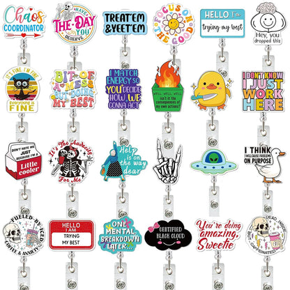 Nursing Badge Reels, Dumpster fire and many more!